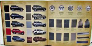 2005 Jeep Liberty Limited Edition Renegade Sport Color Sales Brochure Original