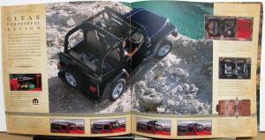 2005 Jeep Wrangler Liberty Grand Cherokee Color Sales Brochure Original