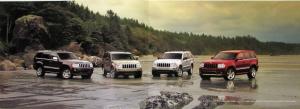 2006 Jeep Grand Cherokee Overland Limited Laredo SRT8 Original Sales Brochure