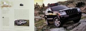 2006 Jeep Grand Cherokee Overland Limited Laredo SRT8 Original Sales Brochure