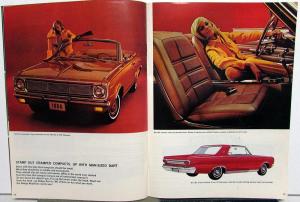 1966 Dodge Monaco Polara Coronet Dart Dealer Color Sales Brochure Orig