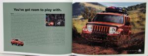 2009 Jeep Liberty Sport Limited Original Sales Brochure