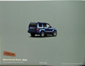 2009 Jeep Liberty Sport Limited Original Sales Brochure