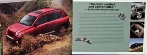 2009 Jeep Compass Sport Limited Original Sales Brochure