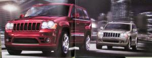 2009 Jeep Grand Cherokee Laredo Limited Overland SRT8 Original Sales Brochure