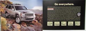 2009 Jeep Grand Cherokee Laredo Limited Overland SRT8 Original Sales Brochure