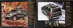 2009 Jeep Patriot Accessories Catalog Sales Brochure Original