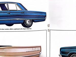 1967 Dodge Rebellion Coronet Charger Dart Full Line Sales Brochure