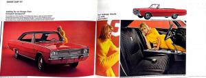 1967 Dodge Rebellion Coronet Charger Dart Full Line Sales Brochure