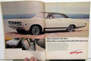 1968 Dodge Charger Coronet Dart Scat Pack Oct 68 News Magazine 1969 New Models