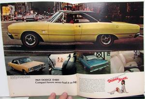 1968 Dodge Charger Coronet Dart Scat Pack Oct 68 News Magazine 1969 New Models