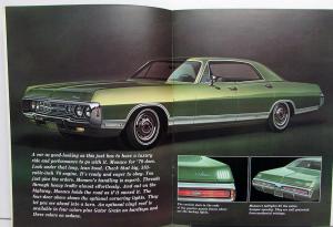 1970 Dodge Dealer Color Prestige Sales Brochure Monaco Options Features