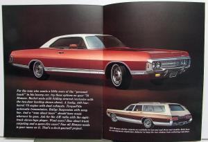 1970 Dodge Dealer Color Prestige Sales Brochure Monaco Options Features