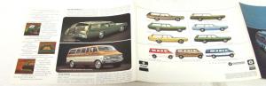 1972 Dodge Dealer Color Sales Brochure Folder Station Wagon Models
