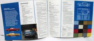 1972 Dodge Dealer Color Sales Brochure Folder Challenger Rallye Original