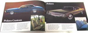 1972 Dodge Canadian Dealer Sales Brochure Full Line Charger Challenger Dart