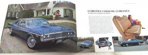 1972 Dodge Canadian Dealer Sales Brochure Full Line Charger Challenger Dart