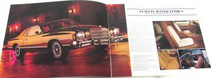 1977 Dodge Charger Dealer Color Sales Brochure The Night Belongs To Charger