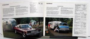 1977 Dodge Dealer Color Sales Brochure Trailer Towing And Recreational Vehicles