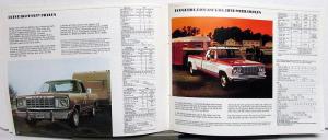 1977 Dodge Dealer Color Sales Brochure Trailer Towing And Recreational Vehicles