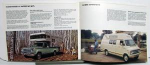 1977 Dodge Dealer Color Sales Brochure Trailer Towing And Recreational Vehicles