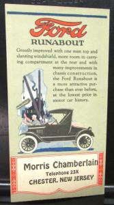 Original 1923 Ford Dealer Color Pocket Sales Brochure Better Than Before