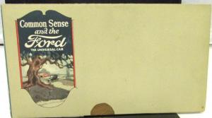 Original 1923 Ford Dealer Color Mailer The Universal Car Sedan Coupe Touring