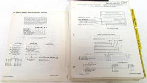 1973 Chevrolet Truck Dealer Data Book Facts Specifications Pickup El Camino HD
