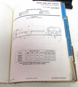 Original 1968 Chevy Truck Data Book Features Specs El Camino Pickup HD Camper
