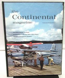 March 1966 The Continental Magazine Vol 6 No 1 Hard Back Book Durability