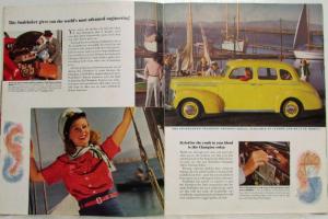 1939 Studebaker Champion Color Sales Brochure Original