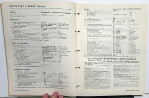 1939 Studebaker Parallels Salesmen Comparison Book Olds Ford Buick Hudson Others