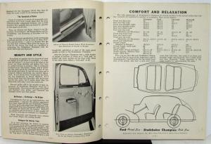 1939 Studebaker Champion Salesmen Comparison Guide Ford Chevrolet Plymouth Orig