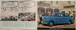 1942 Studebaker Champion Sedan & Coupe Color Sales Brochure Original