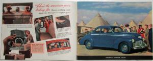 1942 Studebaker Champion Sedan & Coupe Color Sales Brochure Original