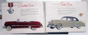 1951 Pontiac Dealer Album Catalina Chieftain DeLuxe Streamliner Wagon Coupe