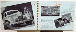 1939 Studebaker Dealer Album The New Champion Models Large Features Options