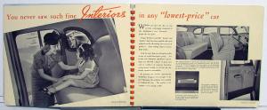 1939 Studebaker Dealer Album The New Champion Models Large Features Options