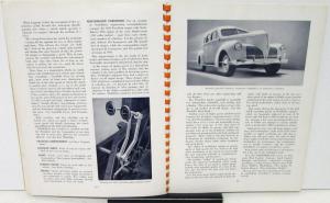 1939 Studebaker Dealer Inside Facts Salesmen Guide Manual Features Technology