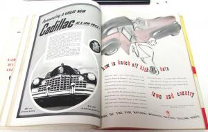 1941 October Issue Motor Auto Magazine 1942 New Models Ford GM Packard Dodge