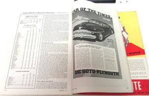 1941 October Issue Motor Auto Magazine 1942 New Models Ford GM Packard Dodge