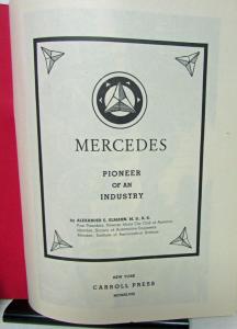 Mercedes Pioneer Of An Industry History 1894-1922 Race Cars