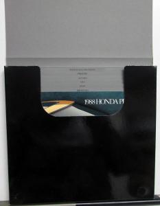 1988 Honda Press Kit Custom Box Civic CRX Accord Prelude Color Selector Photos