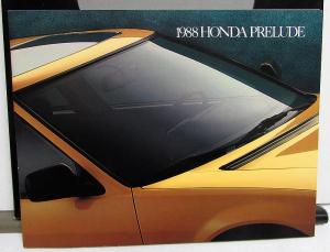 1988 Honda Press Kit Custom Box Civic CRX Accord Prelude Color Selector Photos