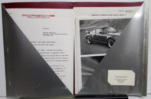 1989 Porsche Press Kit 928 S4 911 Carrera Cabriolet Turbo 930S  944