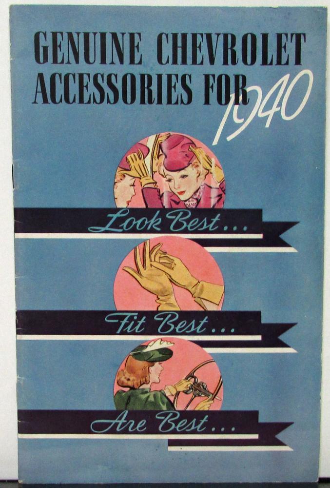 1940 Chevrolet Genuine Accessories For Car & Truck Sales… | AutoPaper