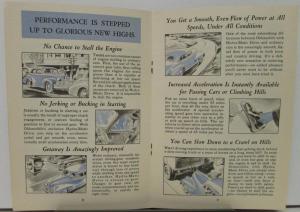 1940 Oldsmobile Hydra Matic Drive Handbook Sales Brochure Original