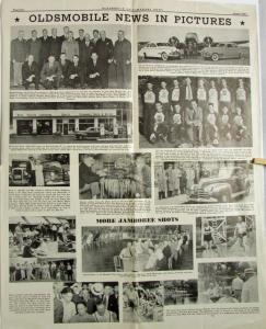 1940 Oldsmobile Salesmakers News August Issue Original Push On Used Car Sales