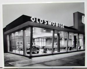1950 Oldsmobile Dealership Glossy Photo