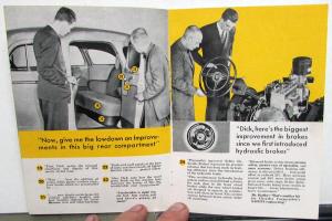1946 Plymouth Sales Brochure Original 50 New Improvements